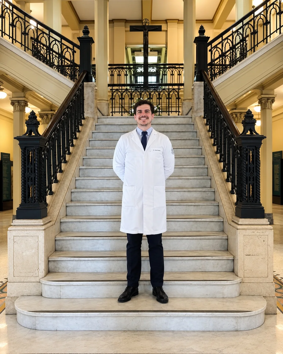 Dr. Ítalo Simões, cirurgião do aparelho digestivo em São Paulo, na Faculdade de Medicina da USP