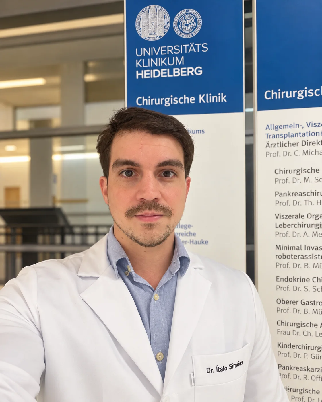 Dr. Ítalo Simões em Heidelberg, Alemanha
